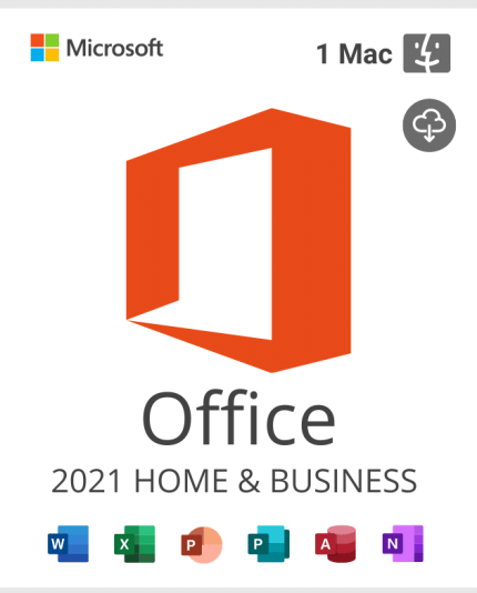 Office 2021 Home and Business Aktivierungsschlüssel für MAC